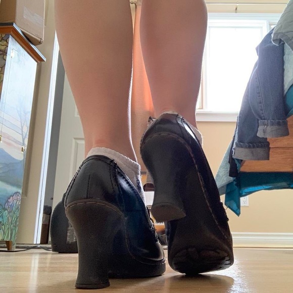 725 Originals Grunge Chunky Heels - Size US 7.5 - Picture 5 of 7